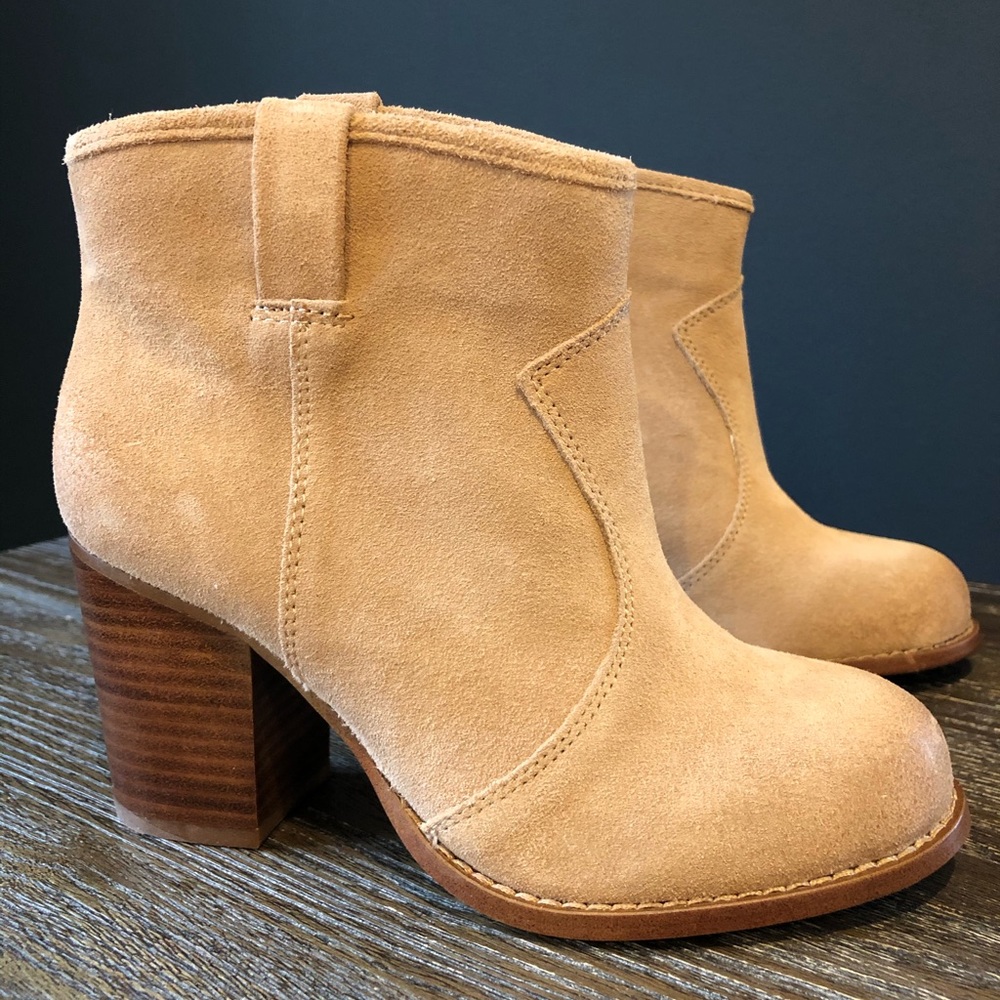 Suede Booties